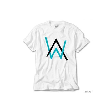 ZEPPLIN-Alan Walker Classic Beyaz Kadın Tişört