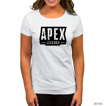 ZEPPLIN-Apex Legends T Shirt Merch Icon Beyaz Kadın Tişört