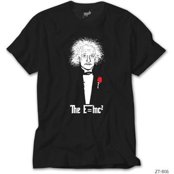 Zepplin Einstein Emc2 Siyah T-Shirt