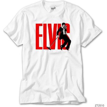 ZEPPLIN-Elvis Long Live The King Siyah Kadın Tişört