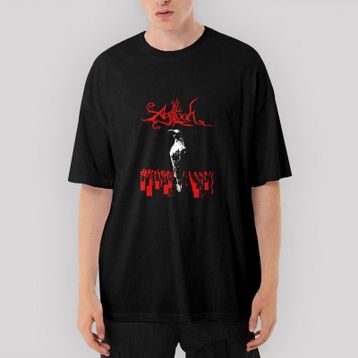 Zepplin Giyim Agalloch Crown Siyah Tişört