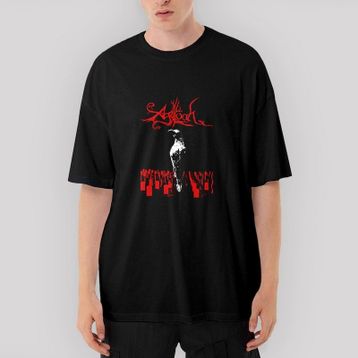 Zepplin Giyim Agalloch Crown Siyah Tişört