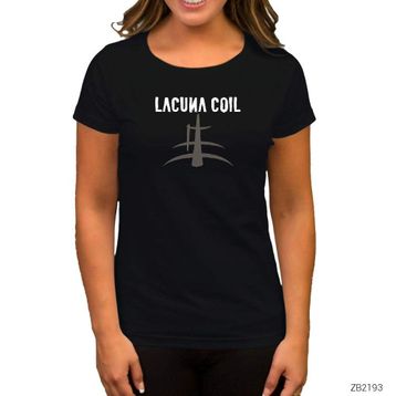 Zepplin Lacuna Coil Siyah Kadın T-shirt