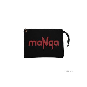 Zepplin Manga Siyah Kadın T-shirt