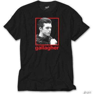 Zepplin Shameless Gallagher Siyah Kadın T-shirt