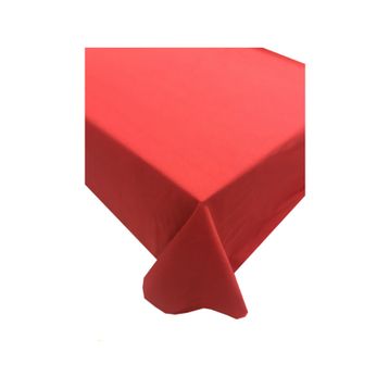 Zeren Home Kırmızı Renk Duck Dertsiz 160x260 cm Masa Örtüsü