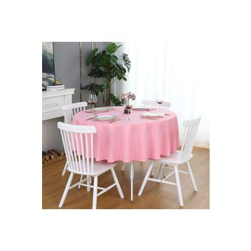 Zeren Home Pembe Sıvıya Dayanıklı Dertsiz Masa Örtüsü