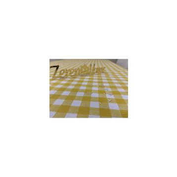 Zeren Home Sarı Sıvıya Dayanıklı Dertsiz Masa Örtüsü