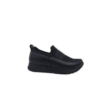 Zerhan 510 Siyah Kadın Loafer Ayakkabı