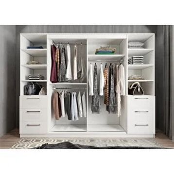 Zerka Concept Bella Sürgü Kapaklı Füme 208 cm Gardrop