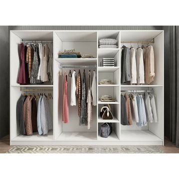 Zerka Concept Melisa 7 Kapaklı Mb Gardırop