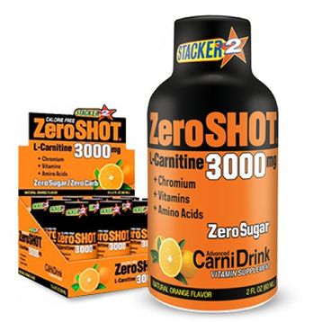 ZeroShot 60 ml 3000 mg Portakal L-Carnitine