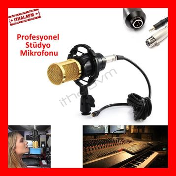 Zerre BM800 Profesyonel Stüdyo Kayıt Mikrofonu