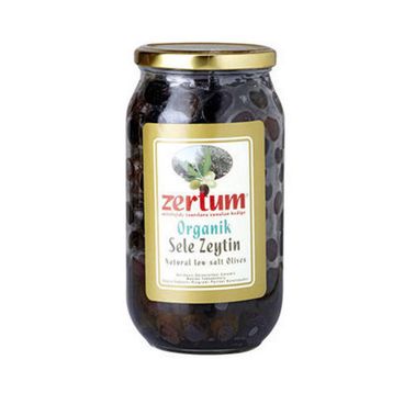 Zertum 1 kg 261-230 Organik Siyah Zeytin