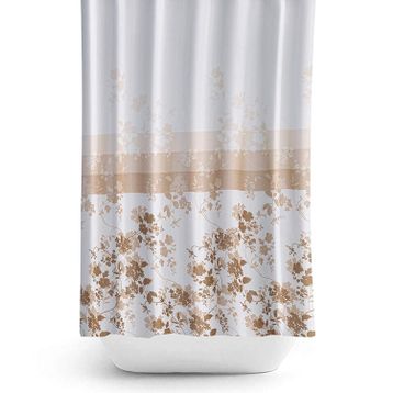 Zethome 4131 Tropik Çift Kanat Banyo Perdesi