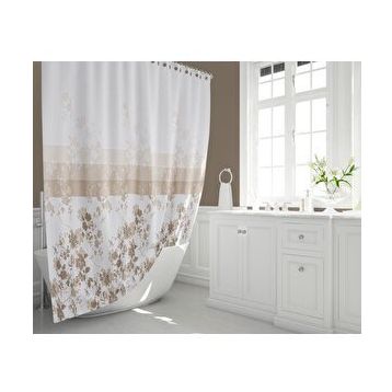 Zethome 4131 Tropik Çift Kanat Banyo Perdesi