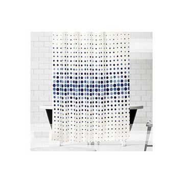 Zethome 4961 Evdy Tek Kanat Mavi Banyo Perdesi