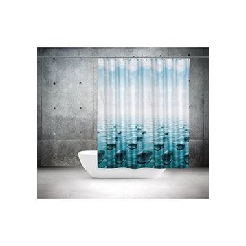 Zethome 5075 Tropik Çift Kanat Banyo Perdesi