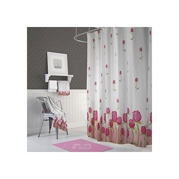 Zethome 7017 Jackline Çift Kanat Banyo Perdesi