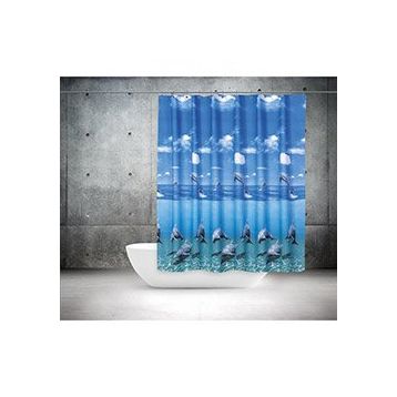 Zethome 8852 Tropik Tek Kanat Banyo Perdesi