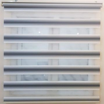 Zethome Bambu Gri 140x280 cm Zebra Perde