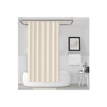 Zethome Jackline BAPJAC0010KRET Krem 1x180x200 cm Tek Kanat Banyo Duş Perdesi