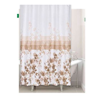 Zethome Tropik 4131 2X120x200 cm Banyo Perdesi