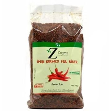 Zeugma 1 kg İpek Kırmızı Acı Pul Biber