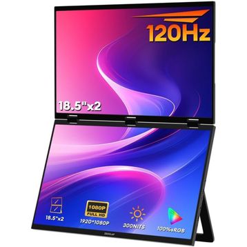 Zeuslap Z18W 18.5 inç Çift Ekran Taşınabilir Monitör