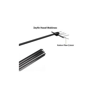 Zeytin Hasat Makinası 5 mm 5 Adet Karbon Fiber Düz Çubuk
