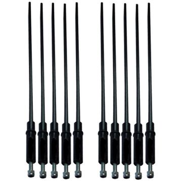 Zeytin Hasat Makinası Vidalı 10 adet Karbon Fiber Çubuk