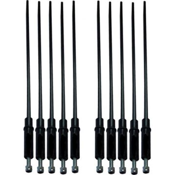Zeytin Hasat Makinası Vidalı 10 adet Karbon Fiber Çubuk