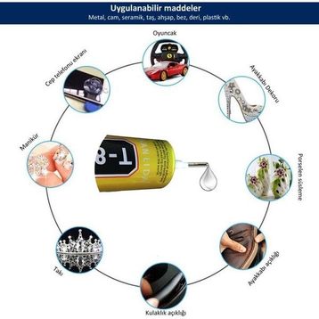 Zhanlida T8000 Şeffaf 110 ml Yapıştırıcı Kasa Kapak Ekran Cam Çerçeve Tamir