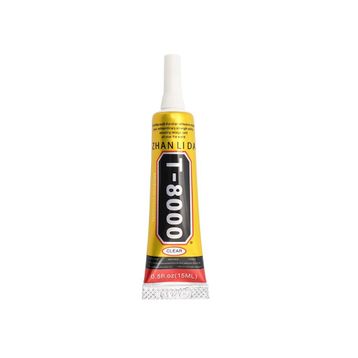 Zhanlida T8000 Şeffaf 15 ml Ekran Dokunmatik Çerçeve Cam Kapak Yapıştırıcı