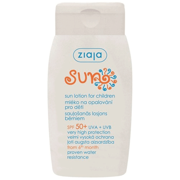 Ziaja Sun 125 ml Spf50+ Çocuklar İçin Güneş Losyonu