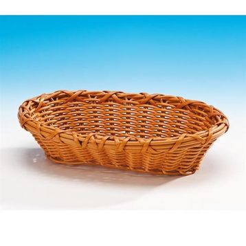 Zicco B-OV-4155-22B Büyük Oval Plastik 20x28x7 cm Sepet