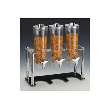 Zicco Standlı, 3'lü, 44x17xh:43 cm, Siyah Cornflakes Aleti