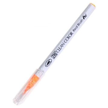 Zig 6000AT 002 Fl.Orange Clean Color Real Brush Calligraphy Kalemi