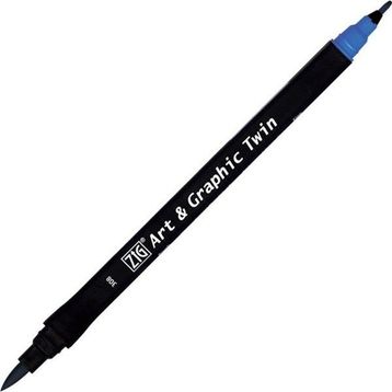 Zig Art & Graphic Twin 308 Comflour Blue Teknik Çizim Kalemi