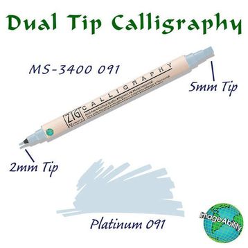 Zig Calligraphy 2 Mm - 5 Mm Platinum Kaligrafi Kalemi