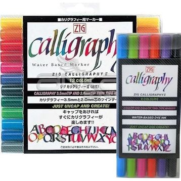 Zig Calligraphy Iı 2 mm+3.5 mm Kaligrafi Kalem Setleri