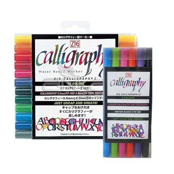 Zig Calligraphy Iı 2 mm+3.5 mm Kaligrafi Kalem Setleri