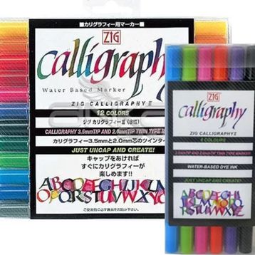 Zig Calligraphy Iı 2 mm+3.5 mm Kaligrafi Kalem Setleri