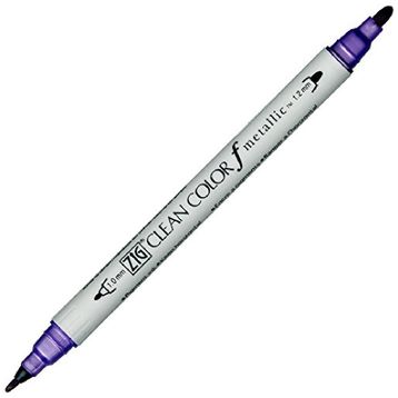 Zig Clean Color 124 Metallic Violet Markör Grafik Kalemi