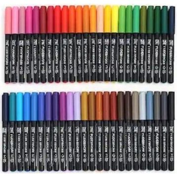 Zig Fudebiyori Brush Pen CBK-55N 36'lı Çizim Kalemi