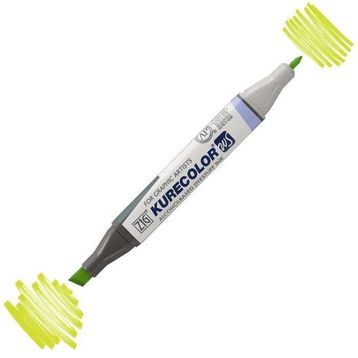 Zig Kurecolor KC-3000 Yellow Green N125 Twin Marker