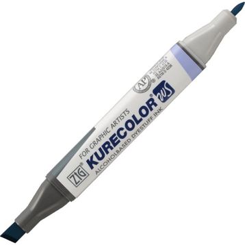 Zig Kurecolor KC-3000N Blue Gray 3 834 Twin WS Çift Taraflı Grafik Marker Kalem