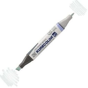 Zig Kurecolor KC-3000N Green Gray 1 840 Twin WS Çift Taraflı Grafik Marker Kalem