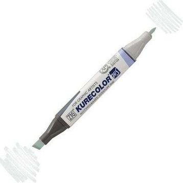 Zig Kurecolor KC-3000N Green Gray 1 840 Twin WS Çift Taraflı Grafik Marker Kalem