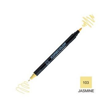 Zig Kurecolor Mangaka Fine & Brush CNKC-2200 103 Jasmine Çift Taraflı Markör Kalem